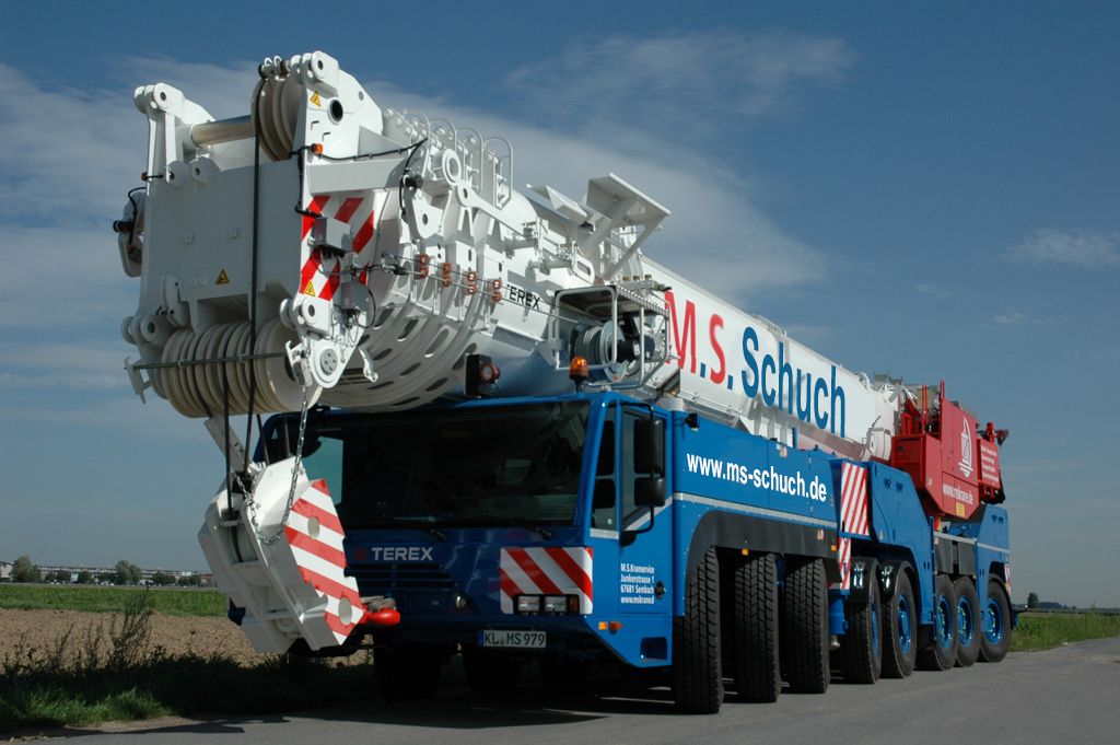 Terex AC 500 bei M.S. Schuch GmbH & Co. KG